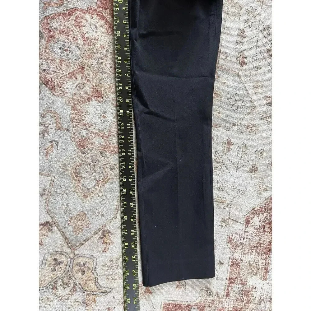Spanx Polished Ankle Slim Black Pants Straight Womens Peite Size XS - Picture 6 of 10